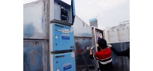 廣杰GOJEK：靜電油煙凈化設(shè)備手動清洗與自動清洗差異！