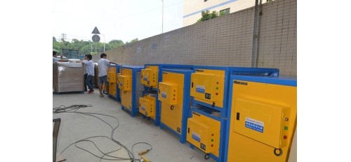 廣杰向海南?？谔峁?6臺油煙凈化器設備